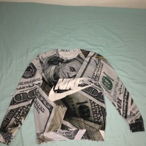 Nike $100 Bill Sweater